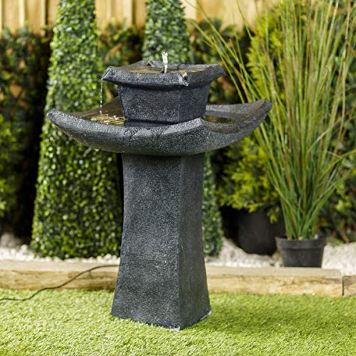Smart Garden Solar-Pagode, orientalischer Garten, Wasserspiel, Brunnen, Vogelbad Cover