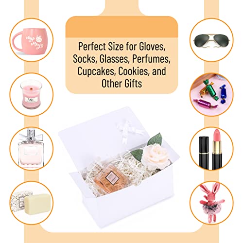 Mpfy- Gift Box, 10 Pack, 9X4.5X4.5Inch, White, Gift Boxes With Lids, Bridesmaid Proposal Box, Gift Boxes For Presents, Small Gift Boxes, Bridesmaid Box, White Gift Boxes, White Box, Mother's Day Gift #TOP5