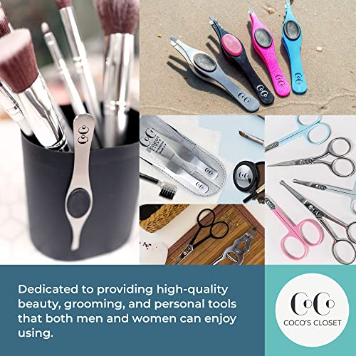 Small Hair Cutting Scissors For Men Women With Sharp Blades, Stainless Steel Mini Beauty Scissor, Use For Grooming Eyebrows, Trimming Facial And Nose Hair, Mustache, Fingernails, Beard #TOP6