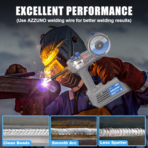 Azzuno MIG-100F Handheld Mig Welder 110V thumb #5