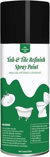 styleonme 1 paquete de pintura en aerosol de acabado de azulejos a base de agua, 1 paquete de 1 unidad, kit de pintura para encimera de cerámica,