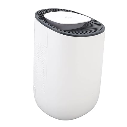 Silent Dehumidifier, Dehumidifier One Key Operation Low Temperature Induction USB Powered for Small Spaces