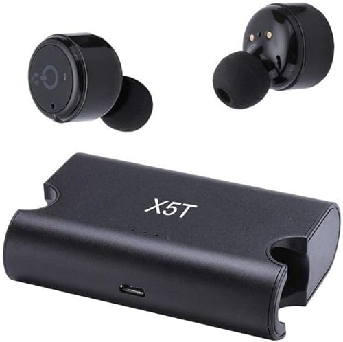 Diuspeed auricolare Bluetooth Auricolari Senza Fili Impermeabile X5T Binaural Auricolare per Gym mobile Game con stazione ricarica Diuspeed auricolare Bluetooth Auricolari Senza Fili Impermeabile X5T Binaural Auricolare per Gym mobile Game con stazione ricarica