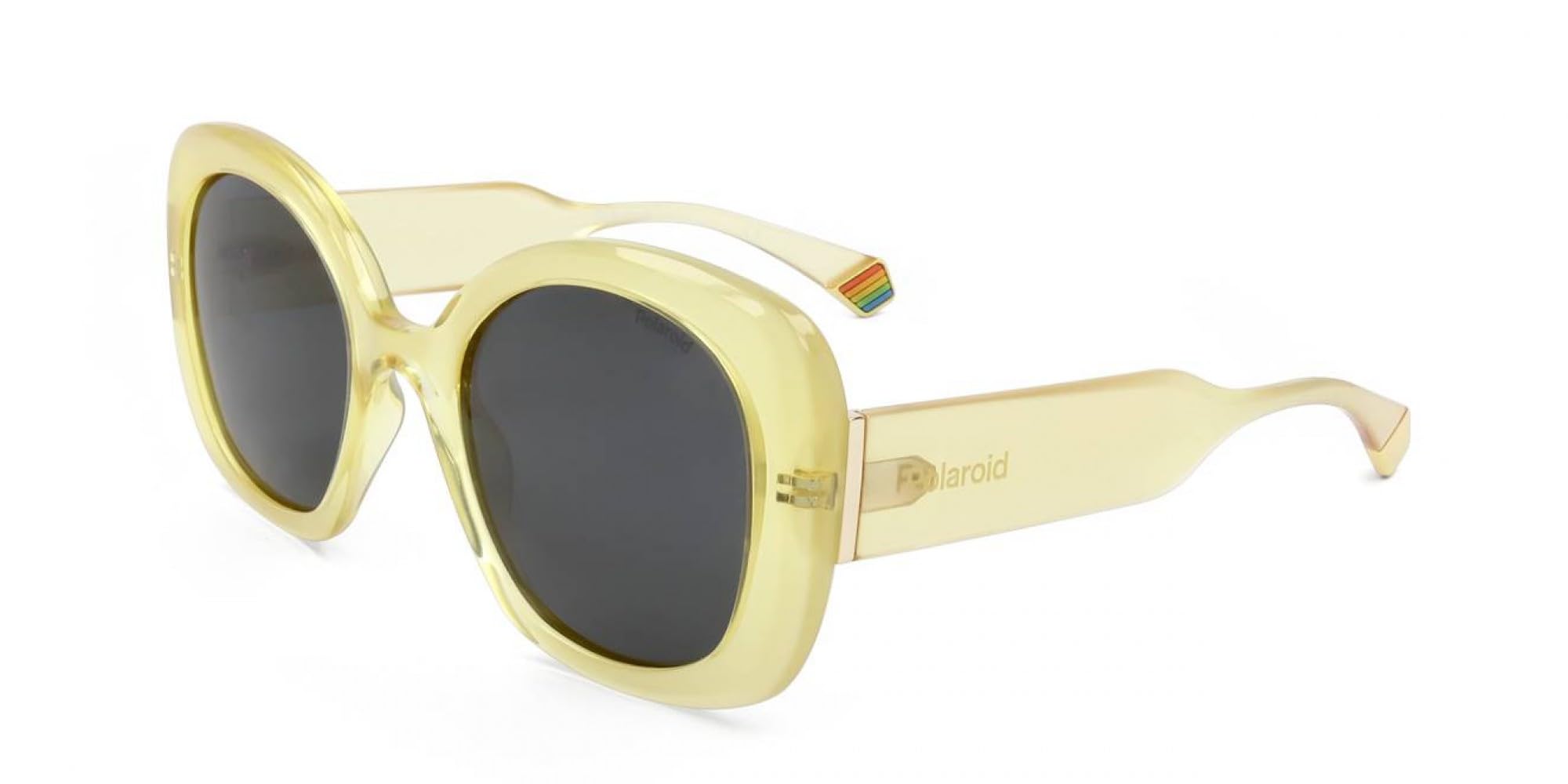 Polaroid Pld 6190/s 40G/M9 YELLOW Sunglasses Women's Polycarbonate, Standard, 52