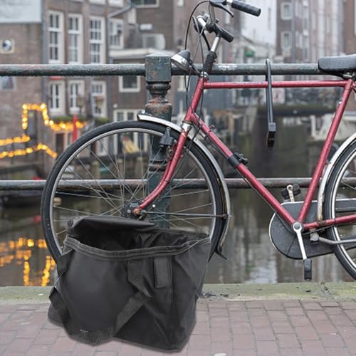 Fahrradkorb-Innentasche, Oxford-Stoff-Material für Zuverlässige Aufbewahrungslösung Tasche für Fahrradkorb Hinten