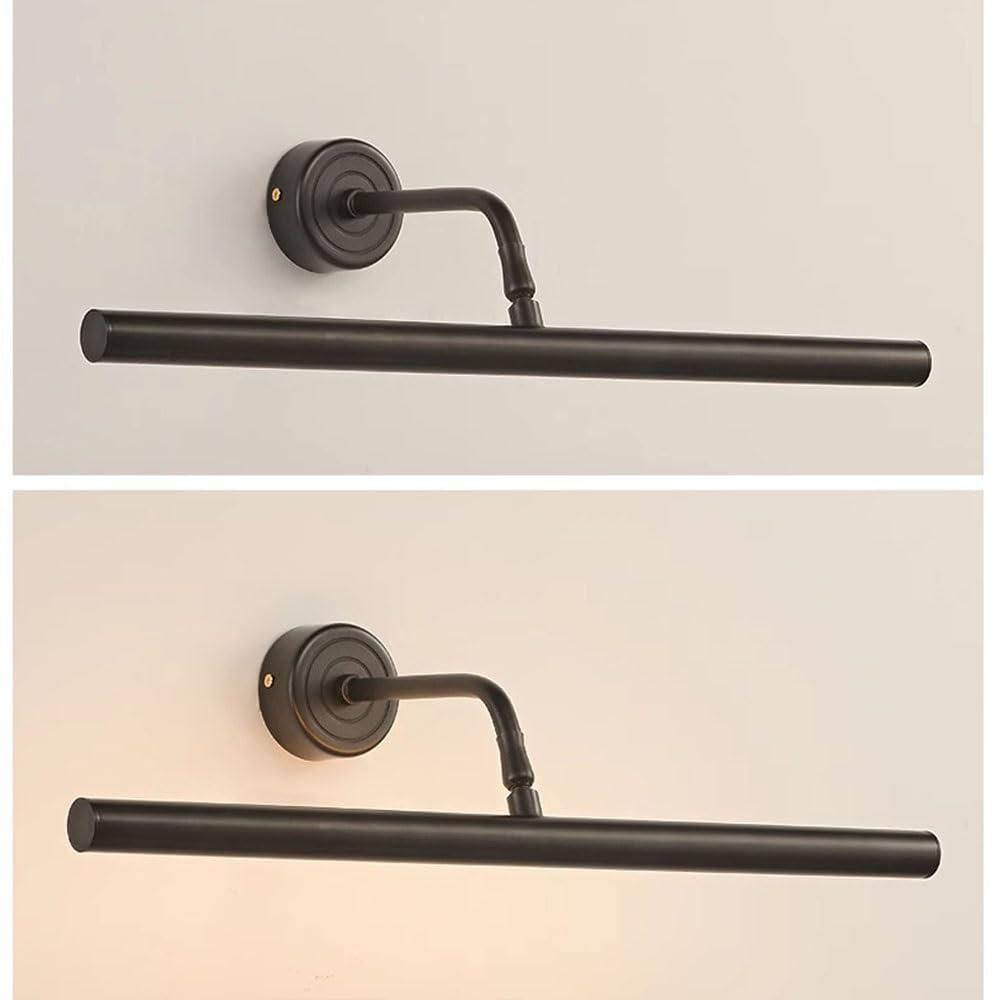 Wandleuchter, dekorative schwarze Metall-Langstreifen-Beleuchtung für Flur, Bibliotheken, Kunstgalerien, Schminktischbeleuchtung, moderne Beleuchtung