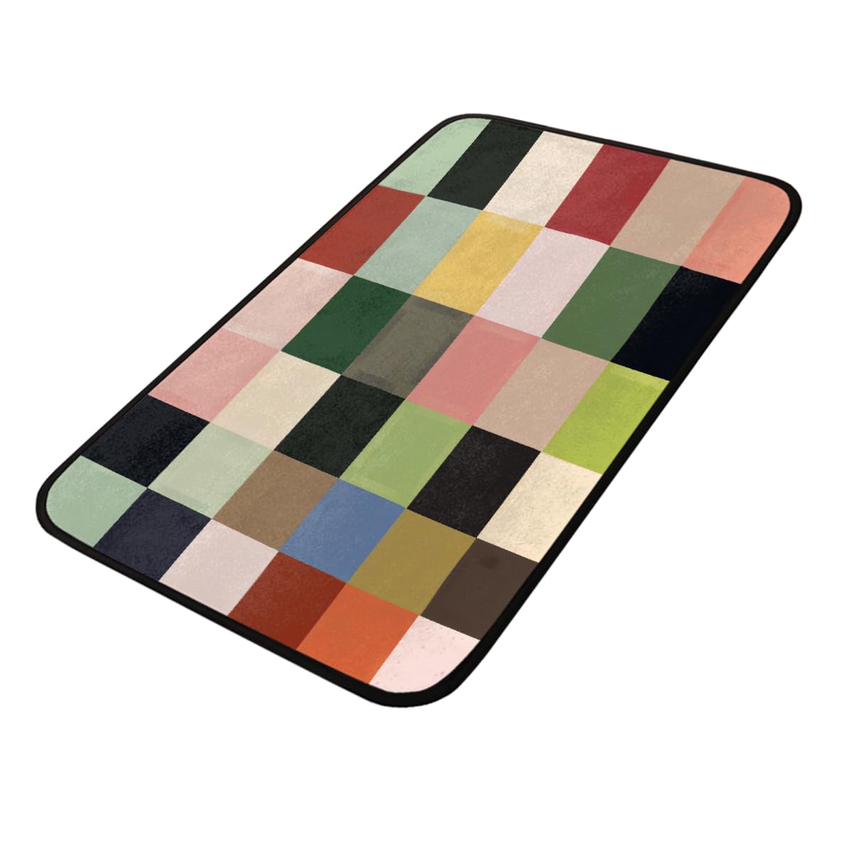 Paillasson antidérapant Mexpekil 100 x 50 cm coloré pour sol de cuisine