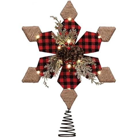 Valery Madelyn 12" Christmas Tree Topper Cover