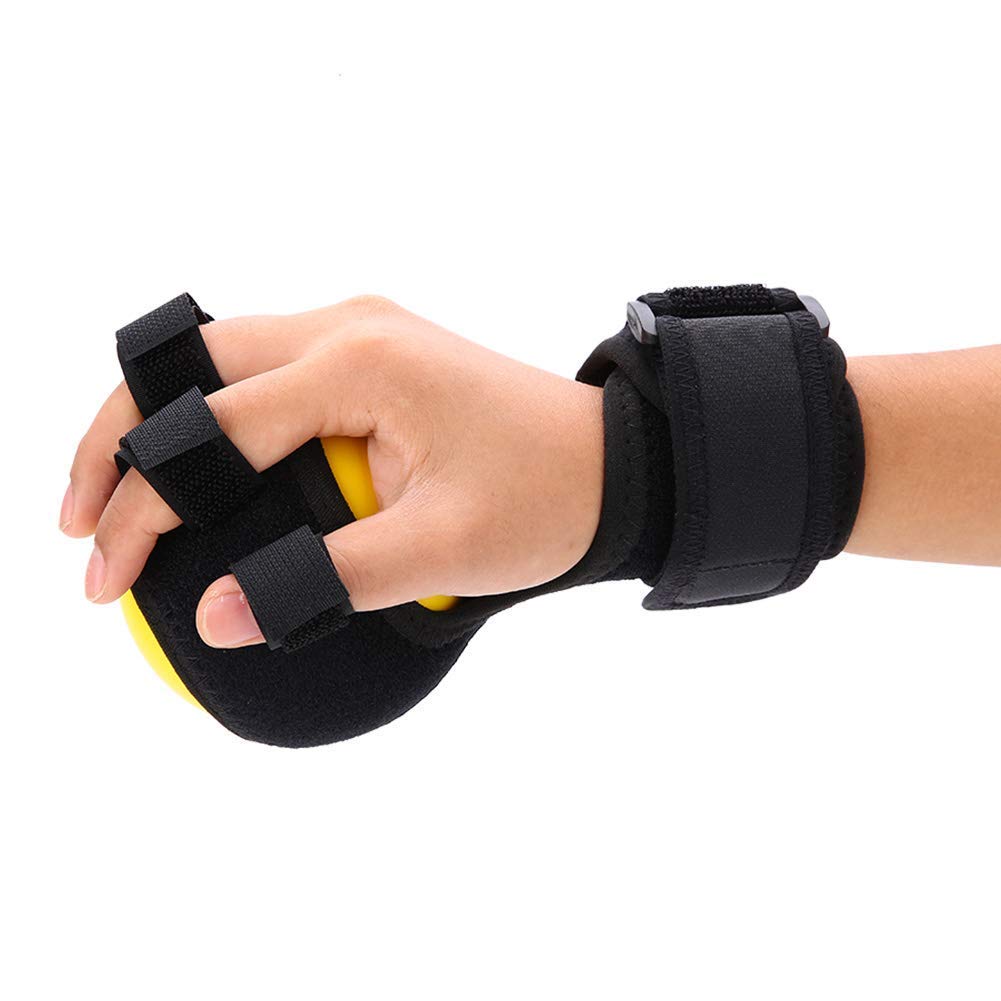 Pelota antiestática, dispositivo de entrenamiento de dedos, pelota de agarre para niños, ortesis de muñeca y dedo, ejercicio de rehabilitación, reducir el estrés y ejercitar la mano