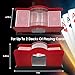 CHH Hand Cranked Card Shuffler – Manual Card Shuffler for Standard or Bridge-Sized Playing Cards – Quiet and Easy to Use - Designed for 2 Decks
