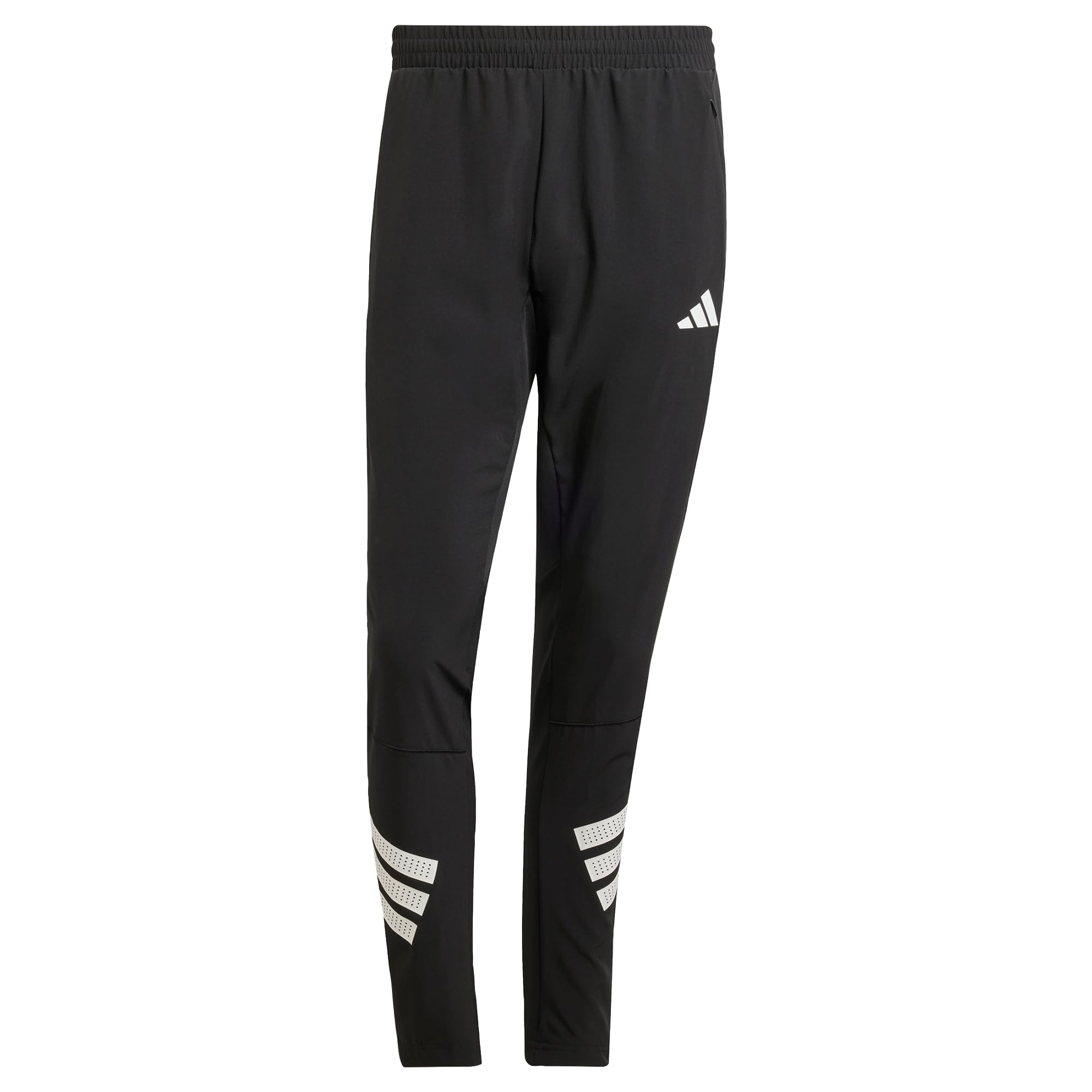 adidas Icon 3-Stripes Woven Joggers Black/White