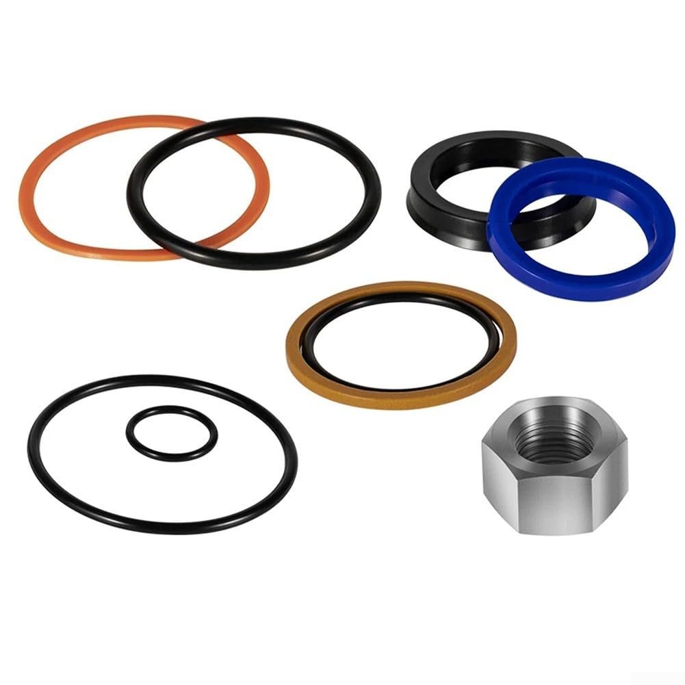 Oniissy Kit guarnizione idraulica, Per Bobcat 444/500/642/643 escavatori serie, Sostituzione guarnizione cilindro idraulico, Kit guarnizione 6803329 7137769