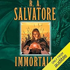 Immortalis Audiolibro Por R. A. Salvatore arte de portada