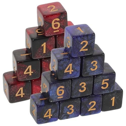 Dados para juegos de mesa Beavorty set de 20 para sustituir piezas perdidas