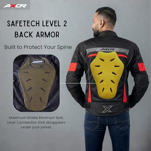 Axor Cruise 2 Jacket Black Red-M - Image 8