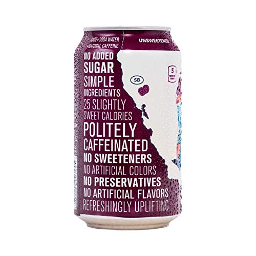New Wave Natural Sparkling Soda Water Sweetened with Real Fruit Juice