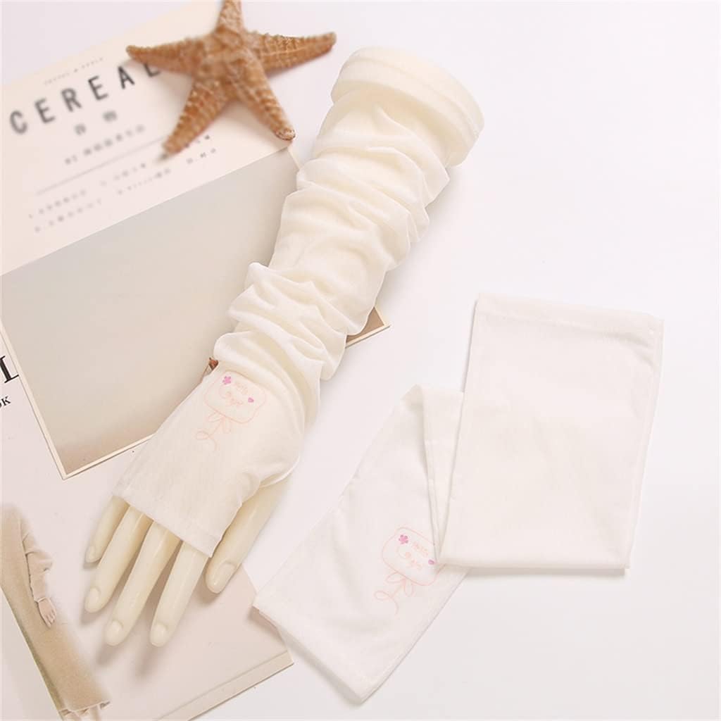 HBJWOV Ice Silk Sleeves Women's Thin Gloves Driving Sleeves Arm Hand Sleeve Sleeve Sleeve Ice Sleeve(D)