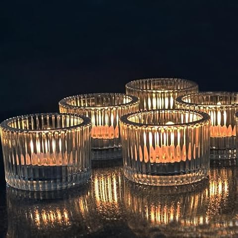 Set of 12 Vintage Tea Light Holders Cover