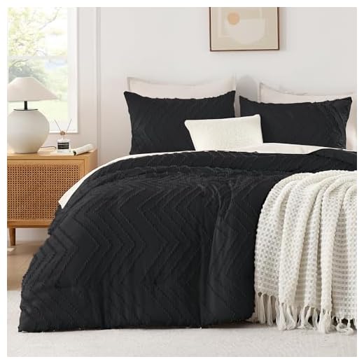 Andency Black Comforter King