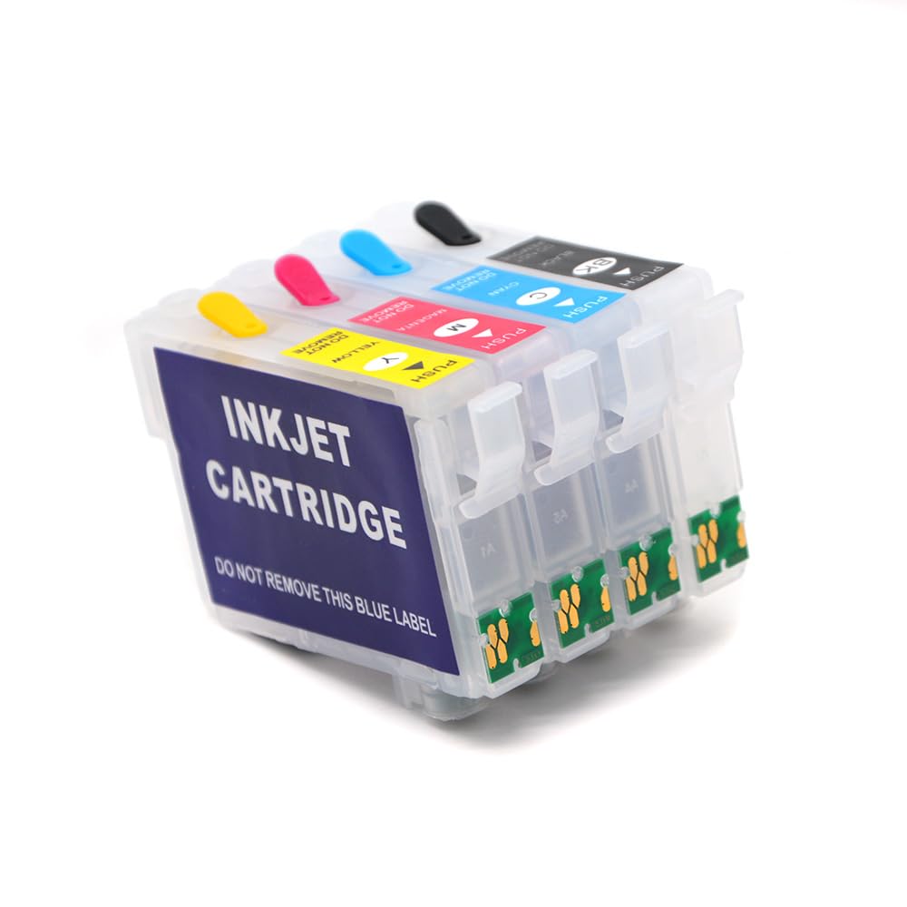 CAIDI Cartouche d'encre T503 503 503xl Puce d'arc à réinitialisation Automatique pour imprimante epson Expression Home XP-5200 XP-5205 WF-2960 WF-2965