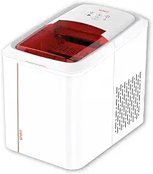 Máquina de Gelo Spirit 15kg Branco e Laranja Smg2 110v