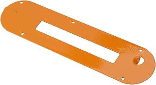 POWERTEC 71420 Table Saw Dado Insert Compatible with Ridgid R4512 10 inch Cast Iron Table Saw, Oranage