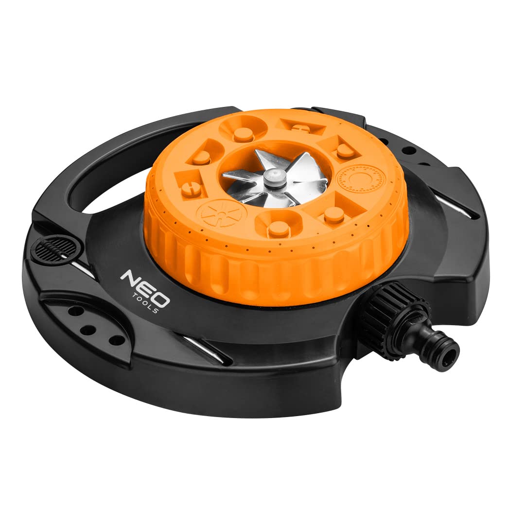 GRÜNTEK Irrigatore da Giardino Oscillante Automatico Rettangolare. Irrigatore Superfici Rettangolari e Quadrate Estese