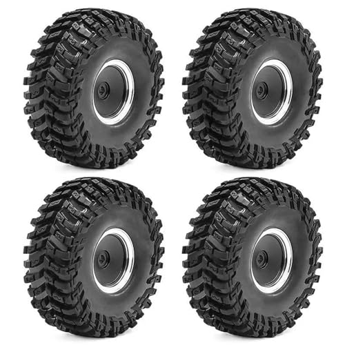 Roues 1.0 pouces anti-retournement en aluminium pour TRX4M SCX24 Ascent-18 D3171/18