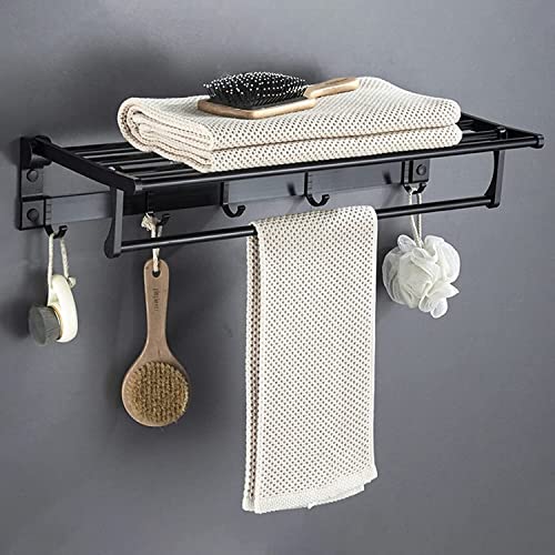 Support de serviette double durable et design épuré pour salle de bain - 7