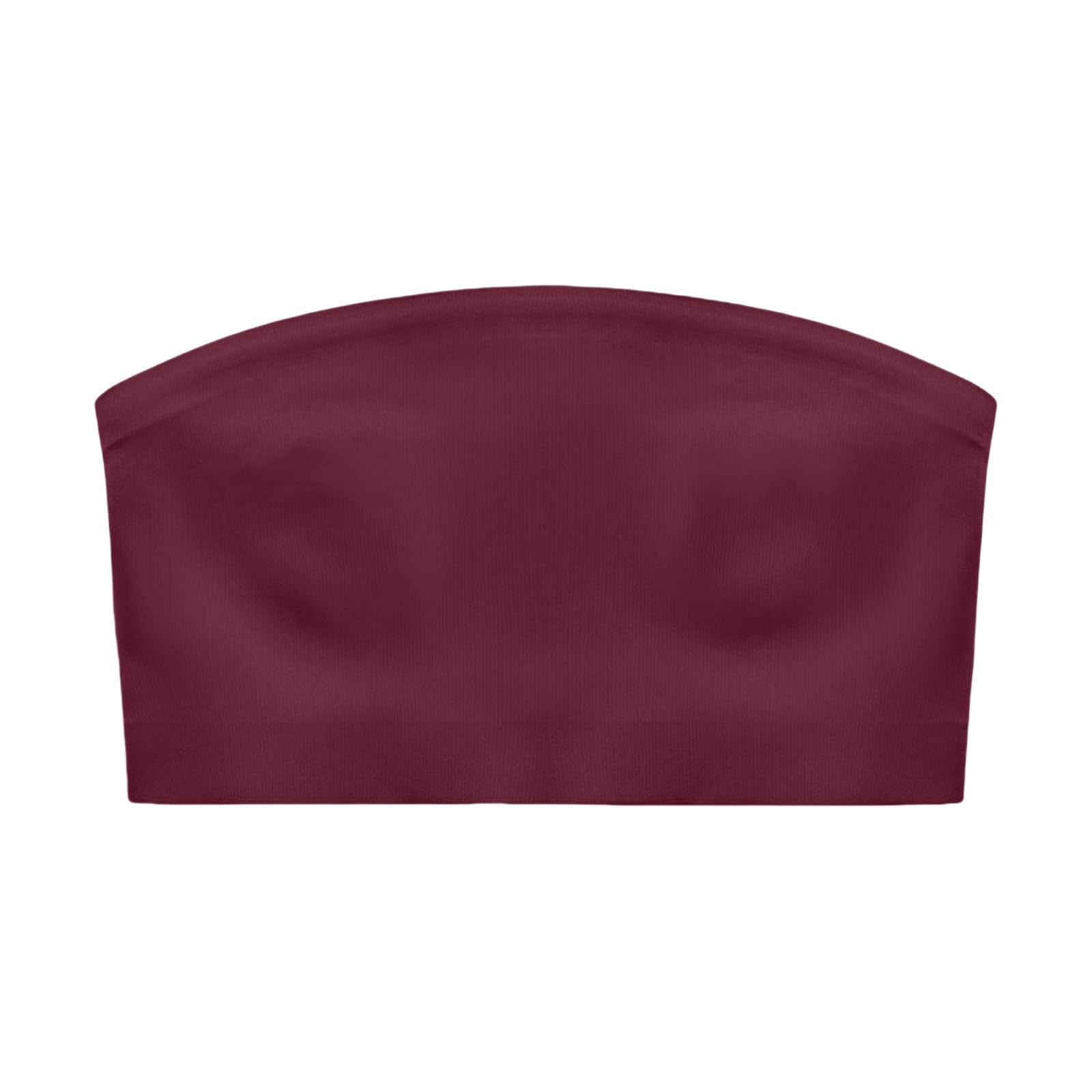 Trägerloser BH für Damen, Push-Up, abnehmbar, für schlaffe Brüste, Sport-Tops, weich, bequem, bequem, bequem, leicht, unsichtbar, für Herbst und Sommer