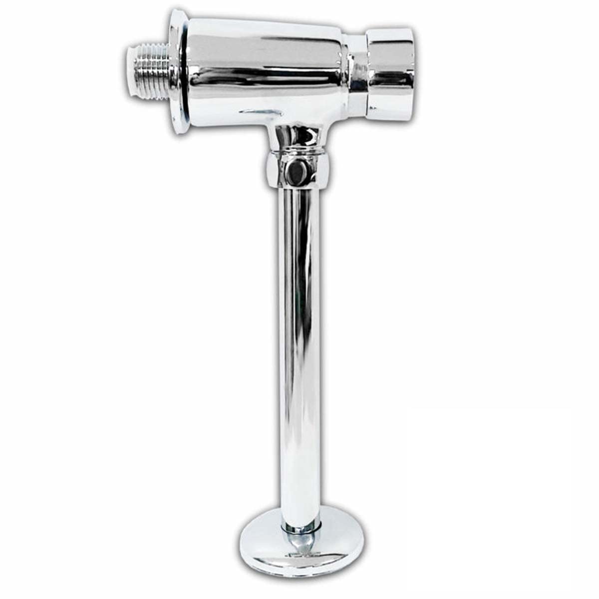 VBChome Urinal + válvula de purga de entrada de la parte superior, color blanco, moderno, de cerámica, para orinal de pared, con sifón y sifón Viega