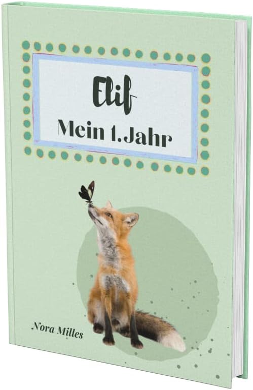 Elif- Mein erstes Jahr: Supersüßes Babyalbum personalisiert für Elif. Mit total schnuckeligen Tieren- Für die schönsten Erinnerungen & Meilensteine. ... zur Geburt als Baby Tagebuch 1. Jahr.