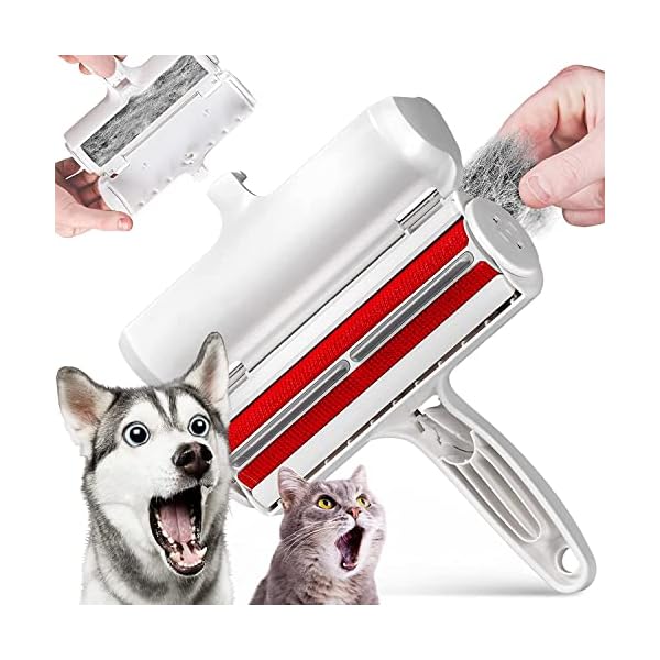 HEALTHYPAL Pet Hair Remover - Reusable Dog & Cat Fur Remover, Self-Cleaning, Eco-Friendly, Efficient Animal Hair Removal…