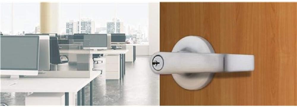 Universal Hardware Commercial 2-3/4 in. Satin Chrome Standard Duty Storeroom Lever
