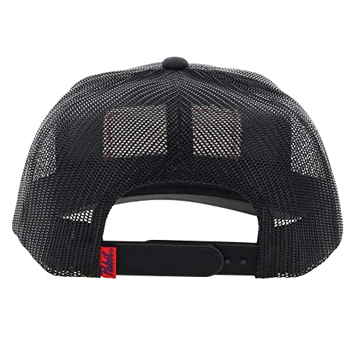Image of HOOEY Officially Licensed Pabst Blue Ribbon One Size Fits All Adjustable Snapback Hat for Men and Women Mesh Back Trucker Hat