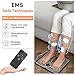 Phixnozar EMS Foot Massager TENS(Model:KTR-2493) for Muscle Relaxation,LCD Display Screen,Back Massager & Legs Massager Pad with Remote Control