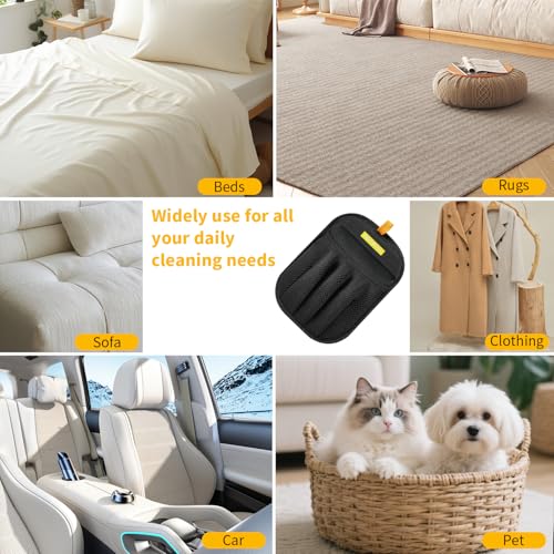 Pet Hair Removal Glove for Cats & Dogs, Upgraded Five-Finger Electrostatic Pet Hair Gloves, Reusable Magic Brush Pet Hair Remover Tool for Couch, Carpet, Car Seat(1 PCS) - Image 5