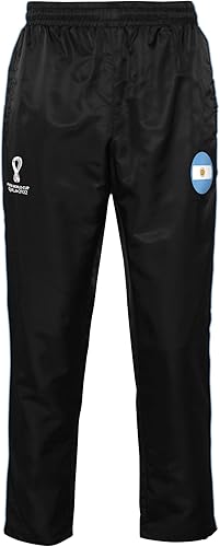Outerstuff Pantalón deportivo de entrenamiento de contraste de la Copa Mundial de la FIFA para hombre