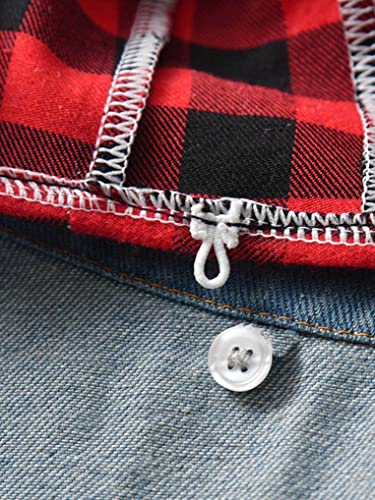 Kids Baby Boys Spring Autumn Lapel Collar Denim Jackets Casual Outerwear Basic Blazer Hoodie Coats4