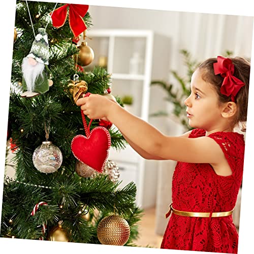 Ifundom With Mini Figurine Scandinavian Decor Stuffed Decoration Cm/In Christmas Winter Doll Party Skiing Decorations Handmade Gnome Tree Tired Plush Poles Xmas Green Swedish Elf #TOP7