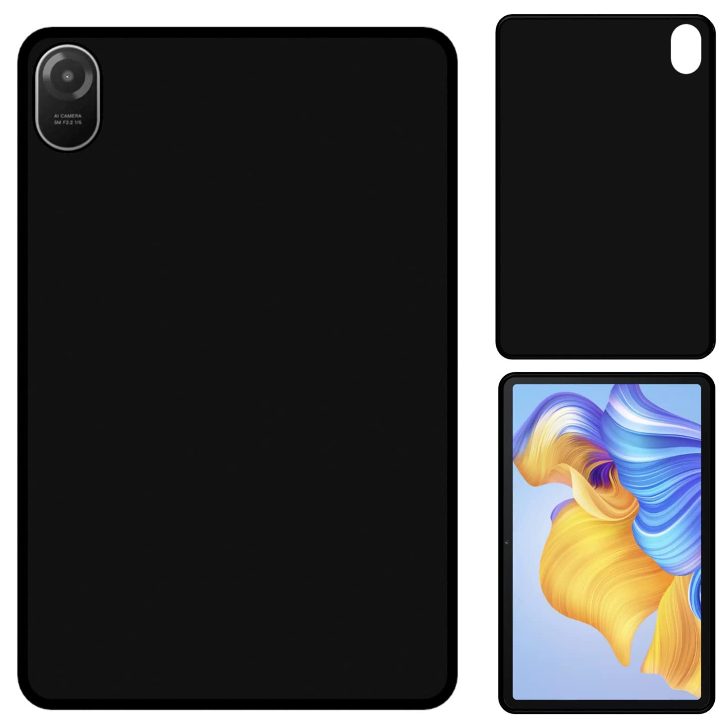 Zaoma Matte Design Soft Silicon Back Case Cover for Honor Pad 8 12 inch HEY-W09 (Matte Black) (B0BHN5BGW3) Amazon Price History, Amazon Price Tracker