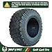 Set 4 Wolf Pack 18X8.50-8 Golf Cart Tires Non-Directional Tubeless Tire Multi-Terrain Tire with Superior Traction and Mud-Resistant Self-Cleaning Tread Design for Long-Lasting Performance