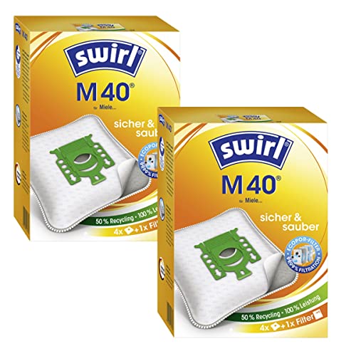 Preisvergleich Produktbild 8 Original Swirl Staubsaugerbeutel M40