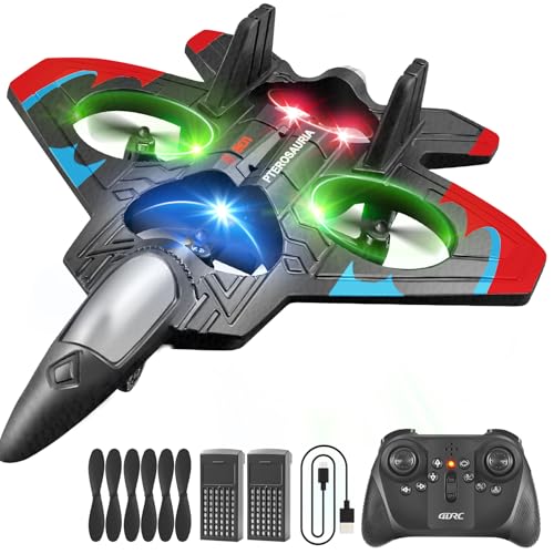 4DRC RC Planes Remote Control Airplanes with 2 Batteries, Foam