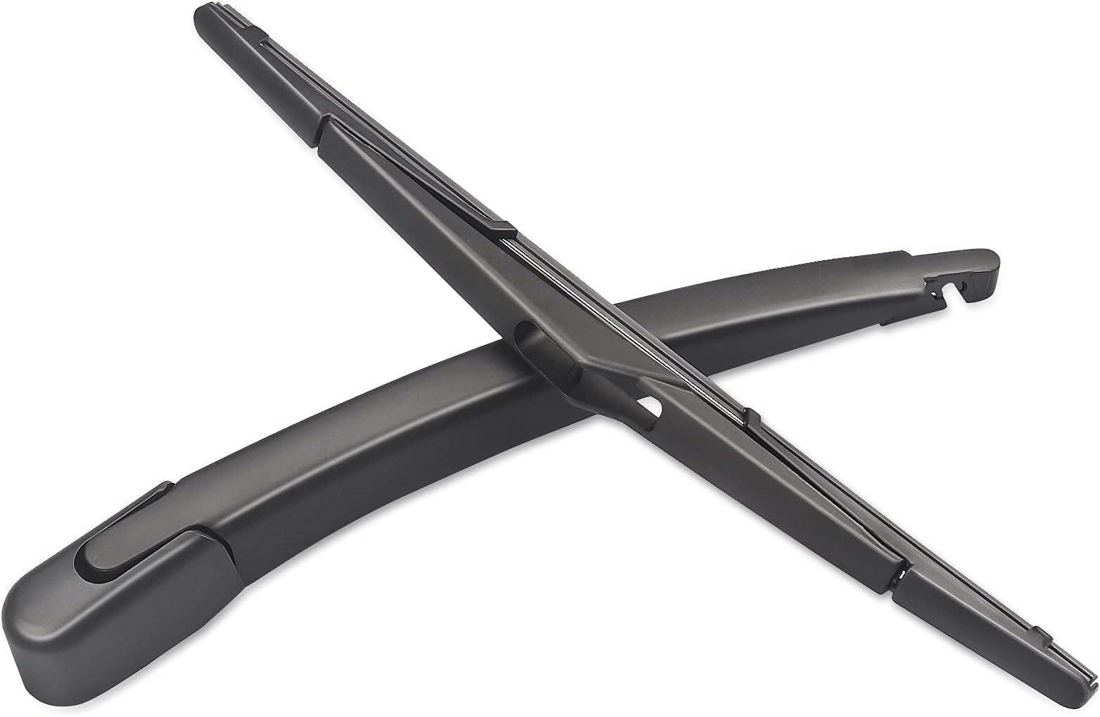 JunweiRear Wiper Arm Blade, Replacement for Ford Fiesta 2009-2014 - ZOFFI Back Windscreen Wiper Assembly Replacement - All Season Natural Rubber Cleaning Window