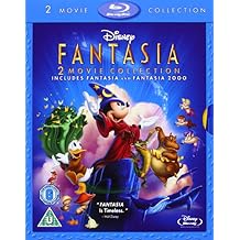 Fantasia / Fantasia 2000 Two movie Collection Special Edition[Blu-ray][Region-Free] [UK Import]