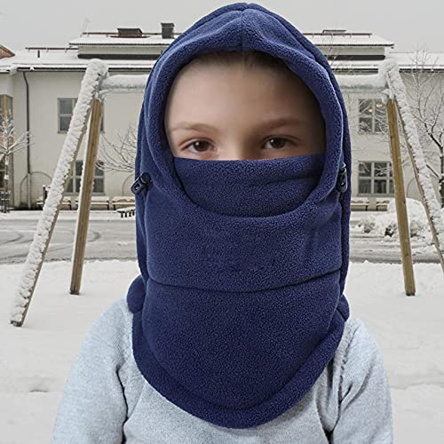 Capa de rosto para clima frio infantil | Capa de cabeça de esqui para crianças,Balaclava infantil à