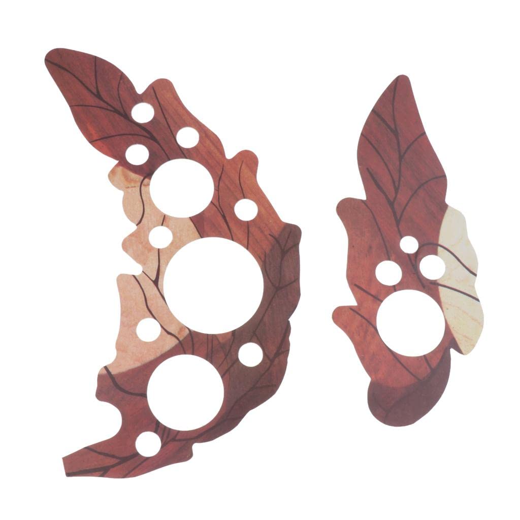 Milaan 2 Pieces Acoustic Guitar Pickguard Anti Scratch Plate for Guitar Lovers