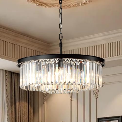GMlixin Chandeliers 9-Light, Modern Pendant Lighting, Metal Ceiling Light Fixture