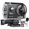 LeadEdge A20 Action Cam 4K/30FPS 20MP externe microfoon WiFi anti-shake beeldstabilisator helmcamera 40M 2,0 IPS 2.4G…